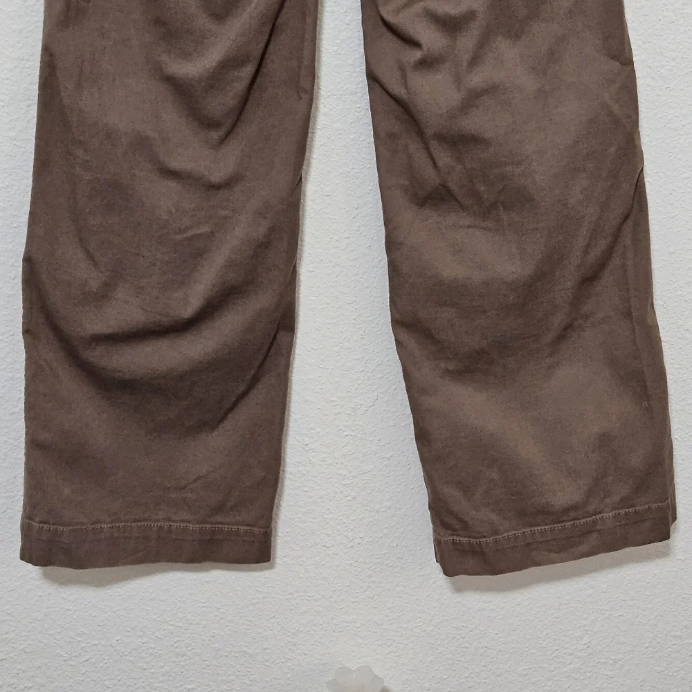 J Jill high rise wide leg pants size 4 cotton blend